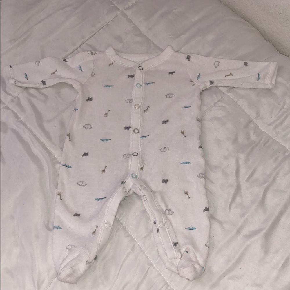 Carter’s 3 month old pajama.